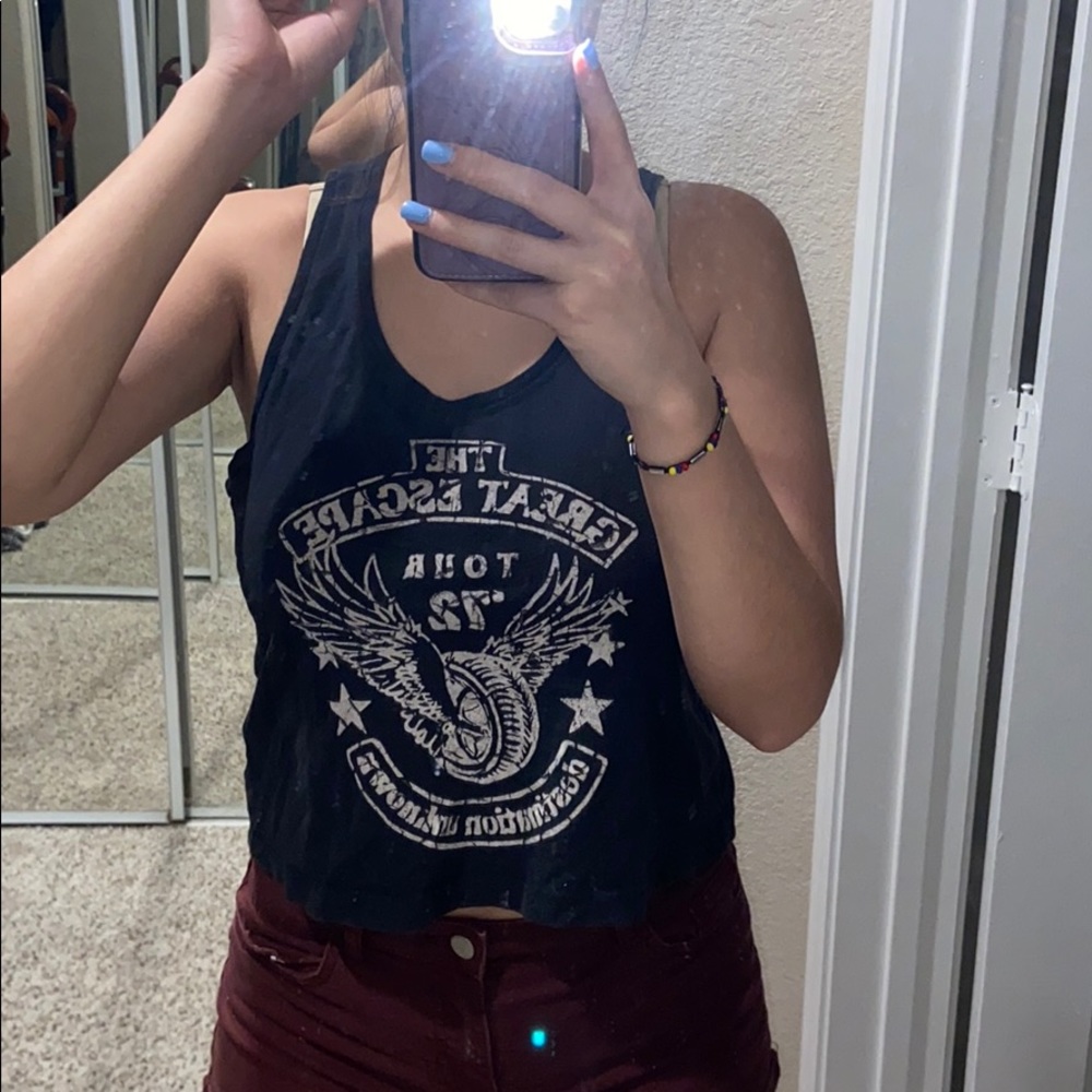 F21 crop tank top
